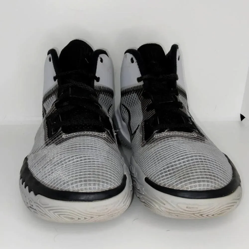 Nike Kyrie Flytrap 4 Men's Pre-owned Wolf Gray/Black Basketball Sneakers - sz. 8